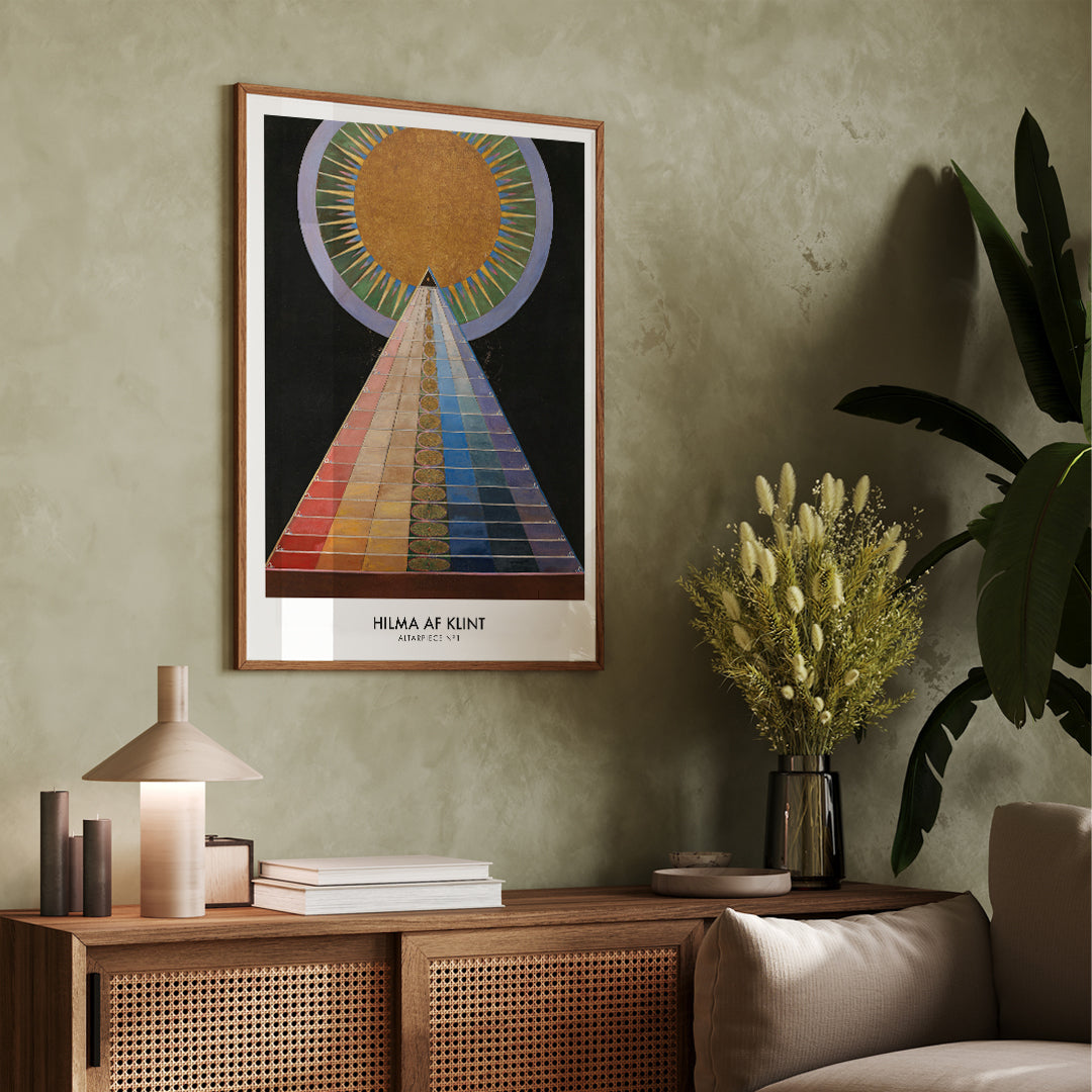 Poster | Altarpiece No. 1 Group X by Hilma AF Klint 1915 | MORYARTY
