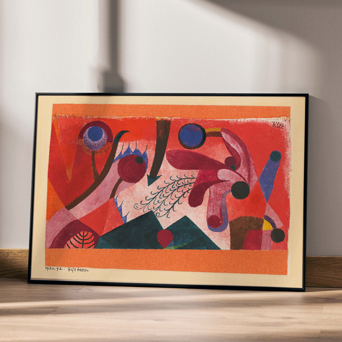 Poster | Poisonous Berries by Paul Klee (1921) | MORYARTY