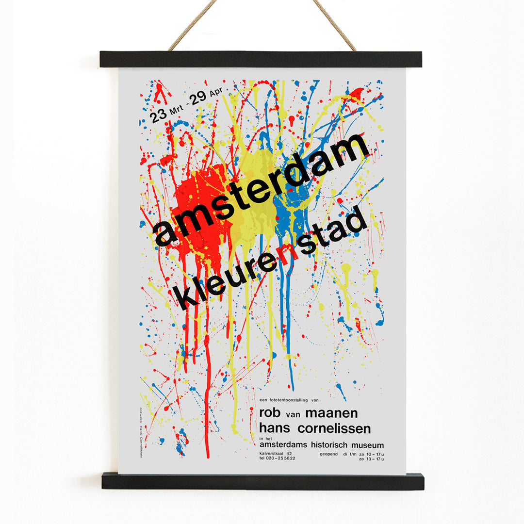 , with wooden magnetic frame on white background