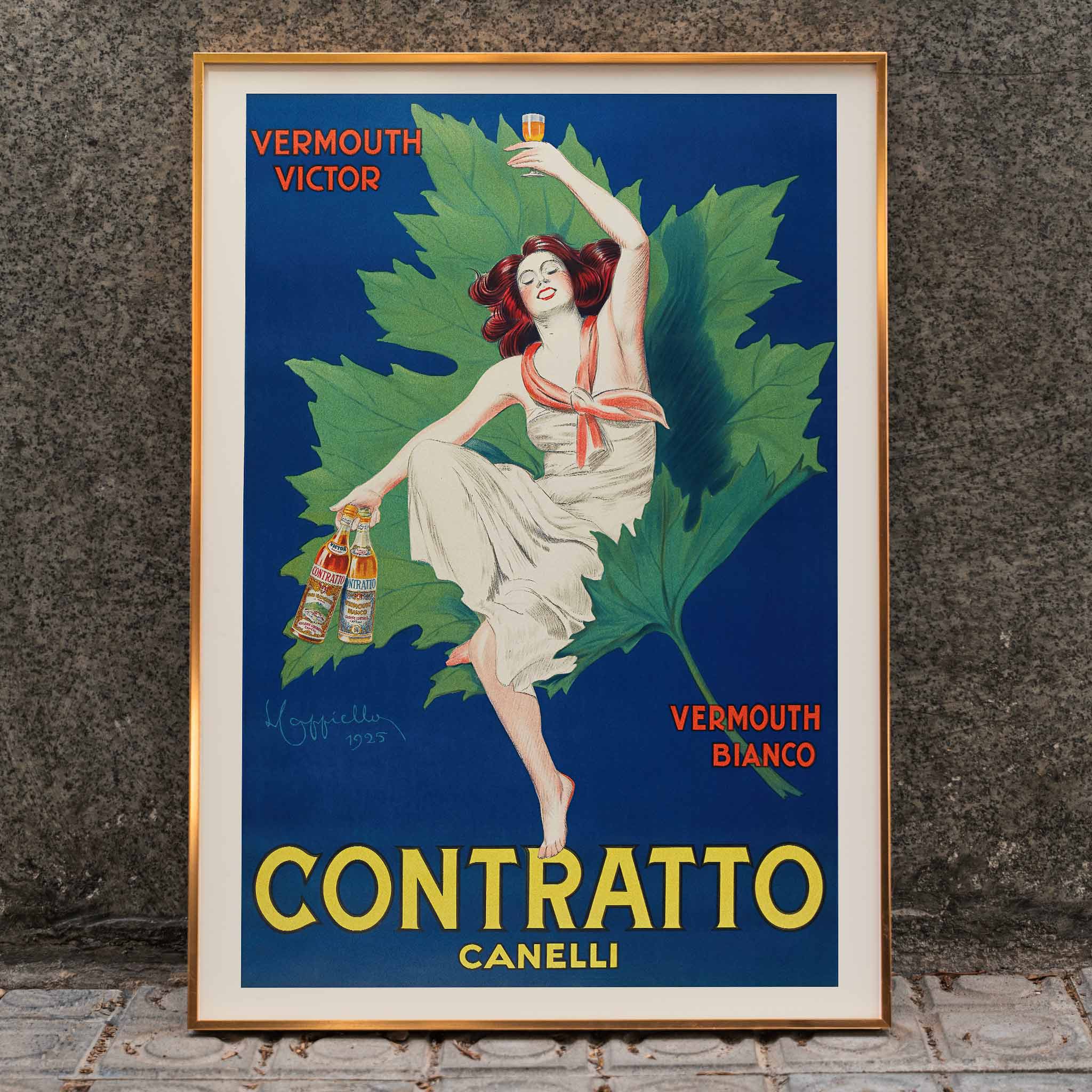 Poster | Contratto Canelli by Leonetto Cappiello | MORYARTY