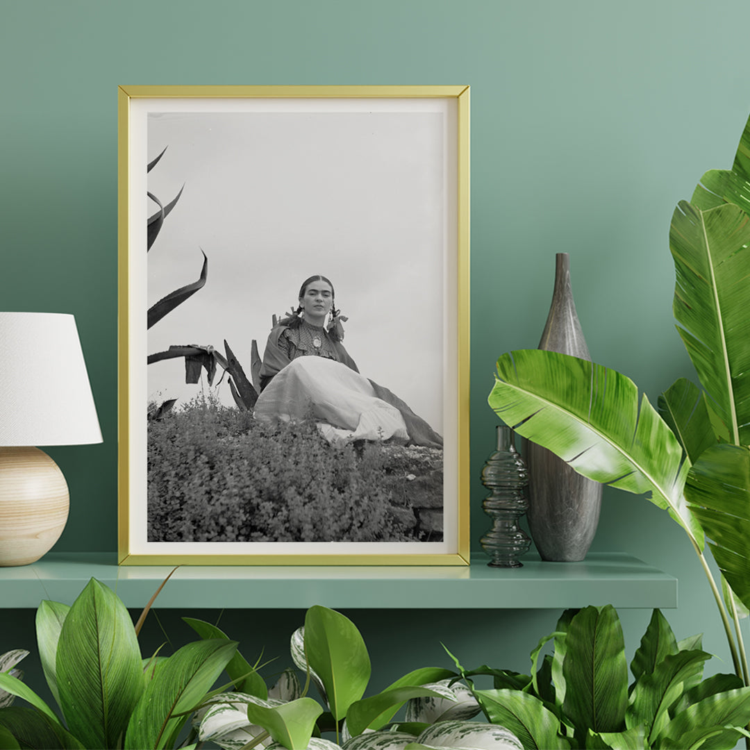 frida kahlo agave Poster | Frida Kahlo by Agave Plant Toni Frissell