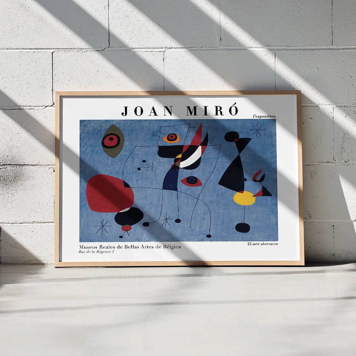 Poster | Woman and Bird at Night - Joan Miro | MORYARTY – Moryarty