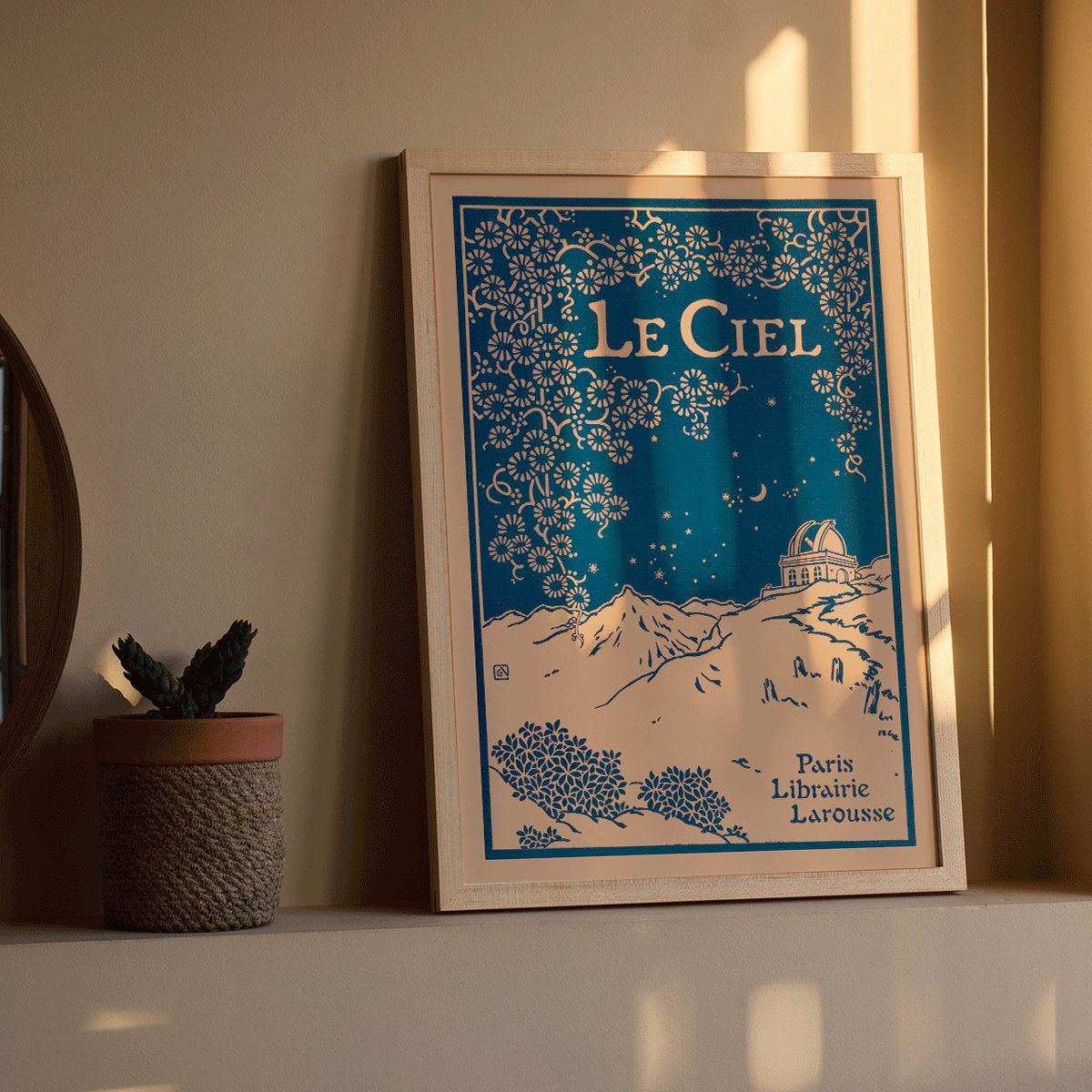 Poster | Art Nouveau Stars Le Ciel by Alphonse Berget | MORYARTY