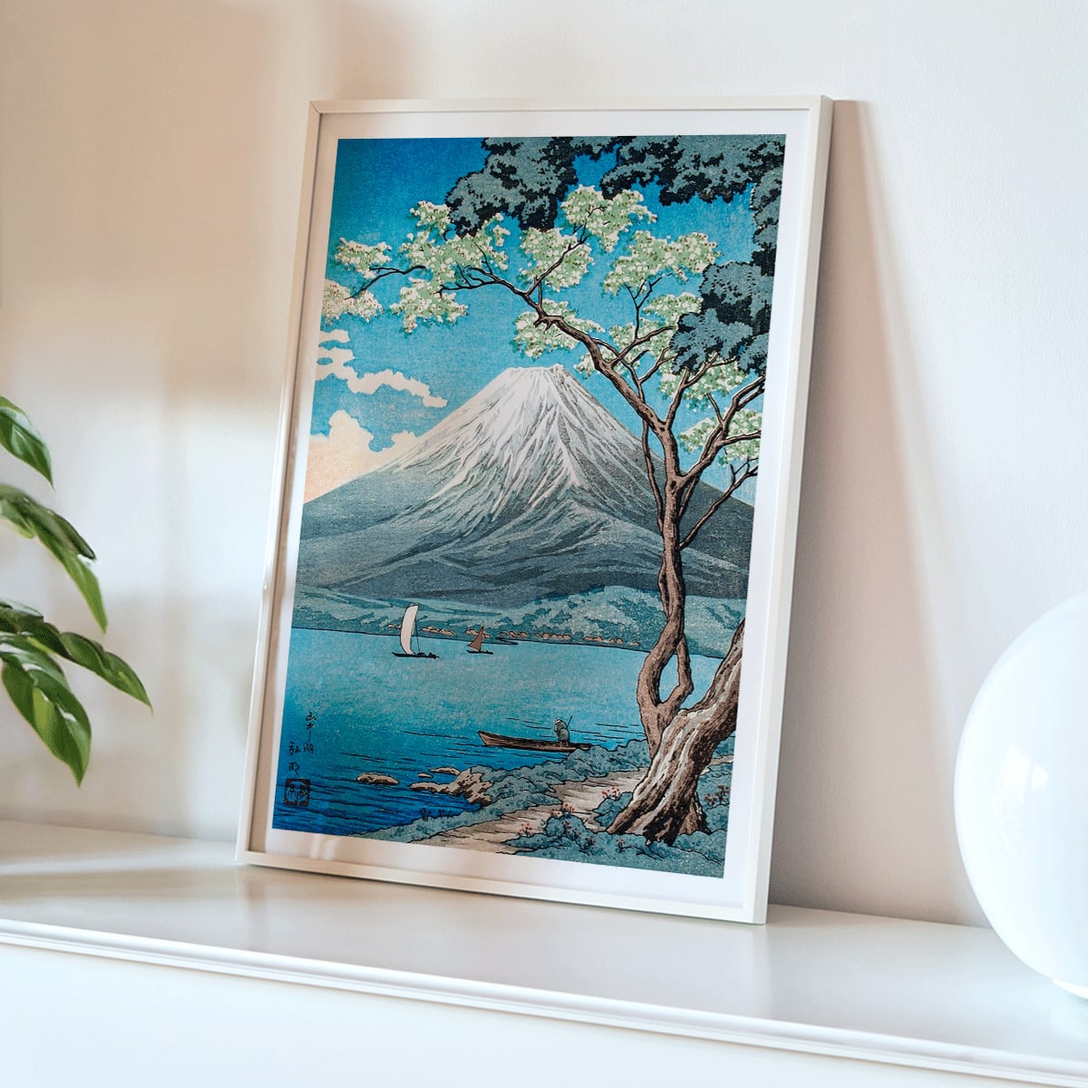 Poster | Mount Fuji from Lake Yamanaka Hiroaki Takahashi 1945