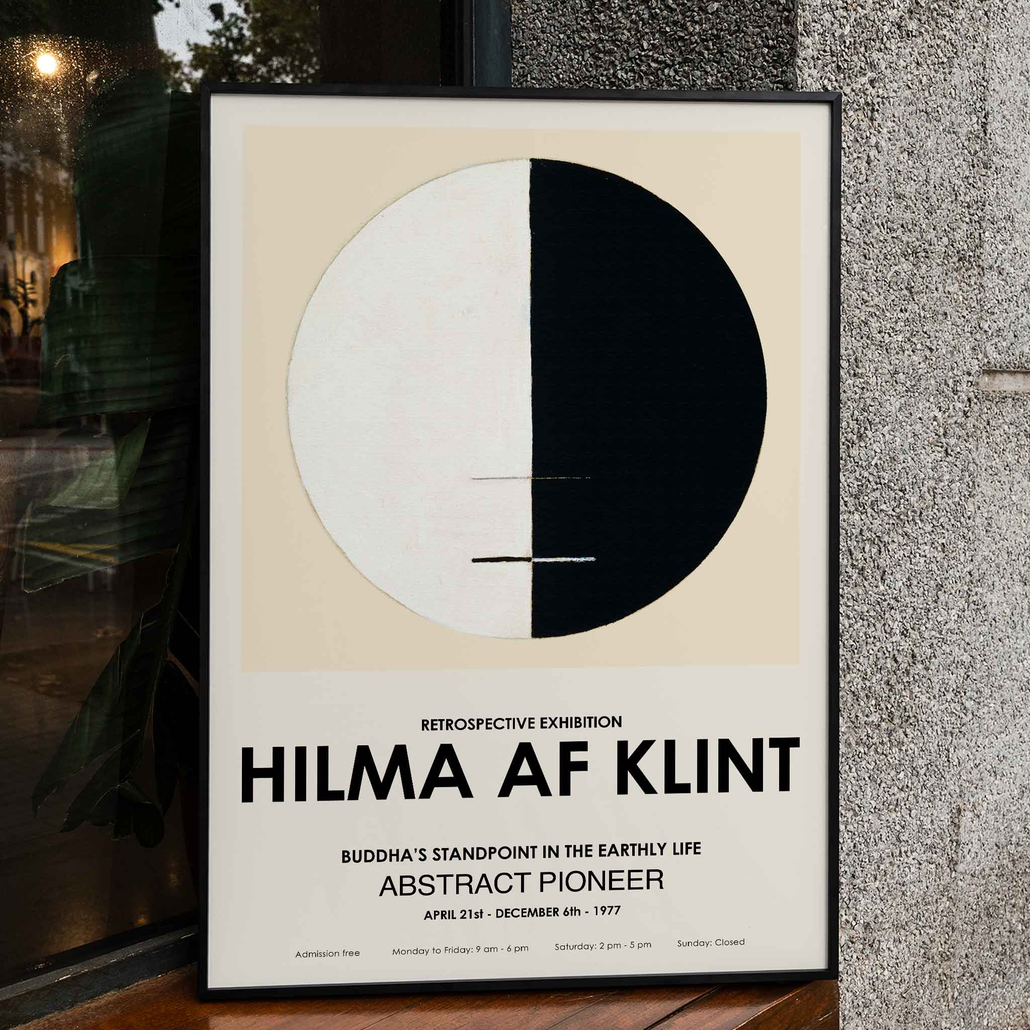 Poster | Buddha's Standpoint Hilma Af Klint Art | MORYARTY