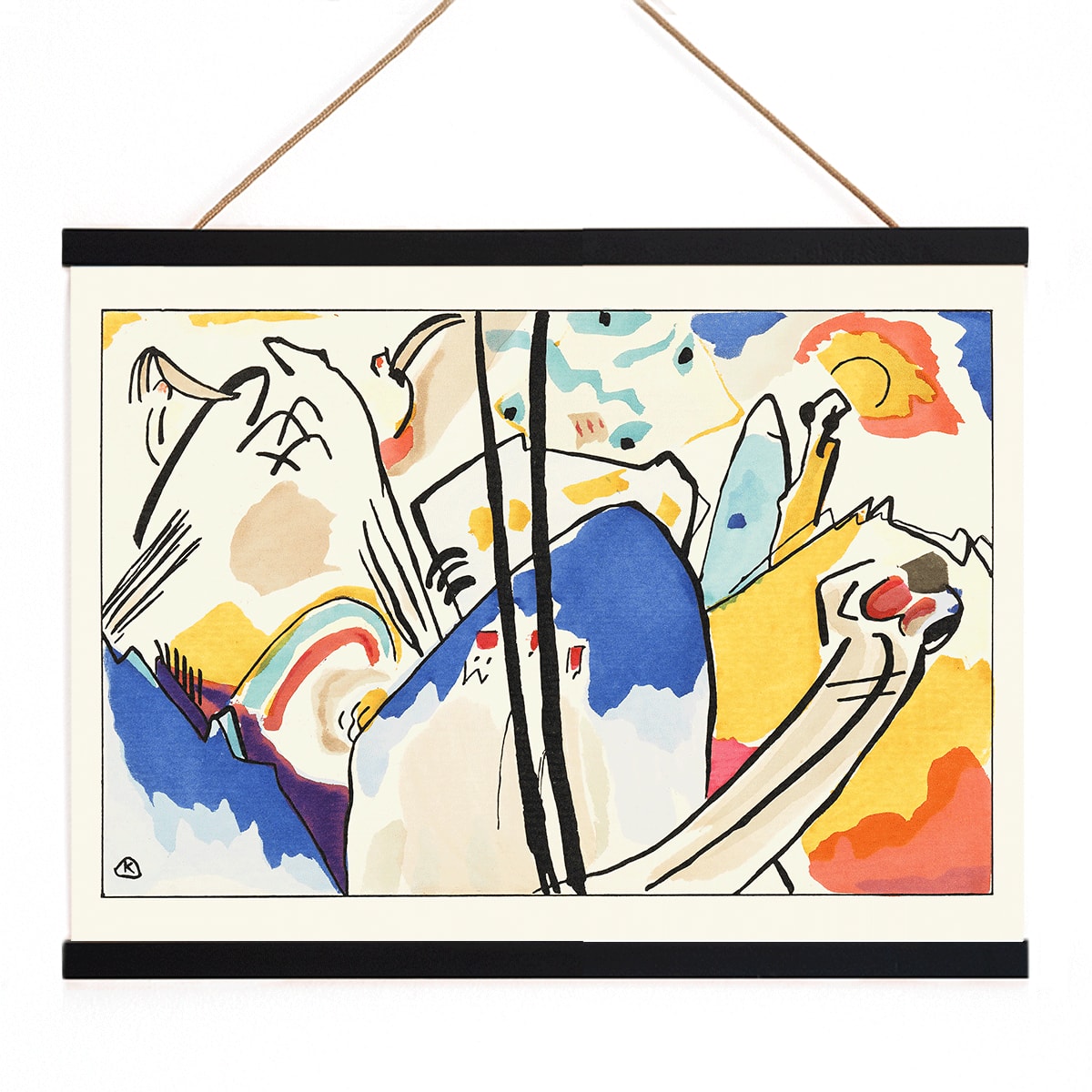 Poster | Der Blaue Reiter by Wassily Kandinsky | MORYARTY