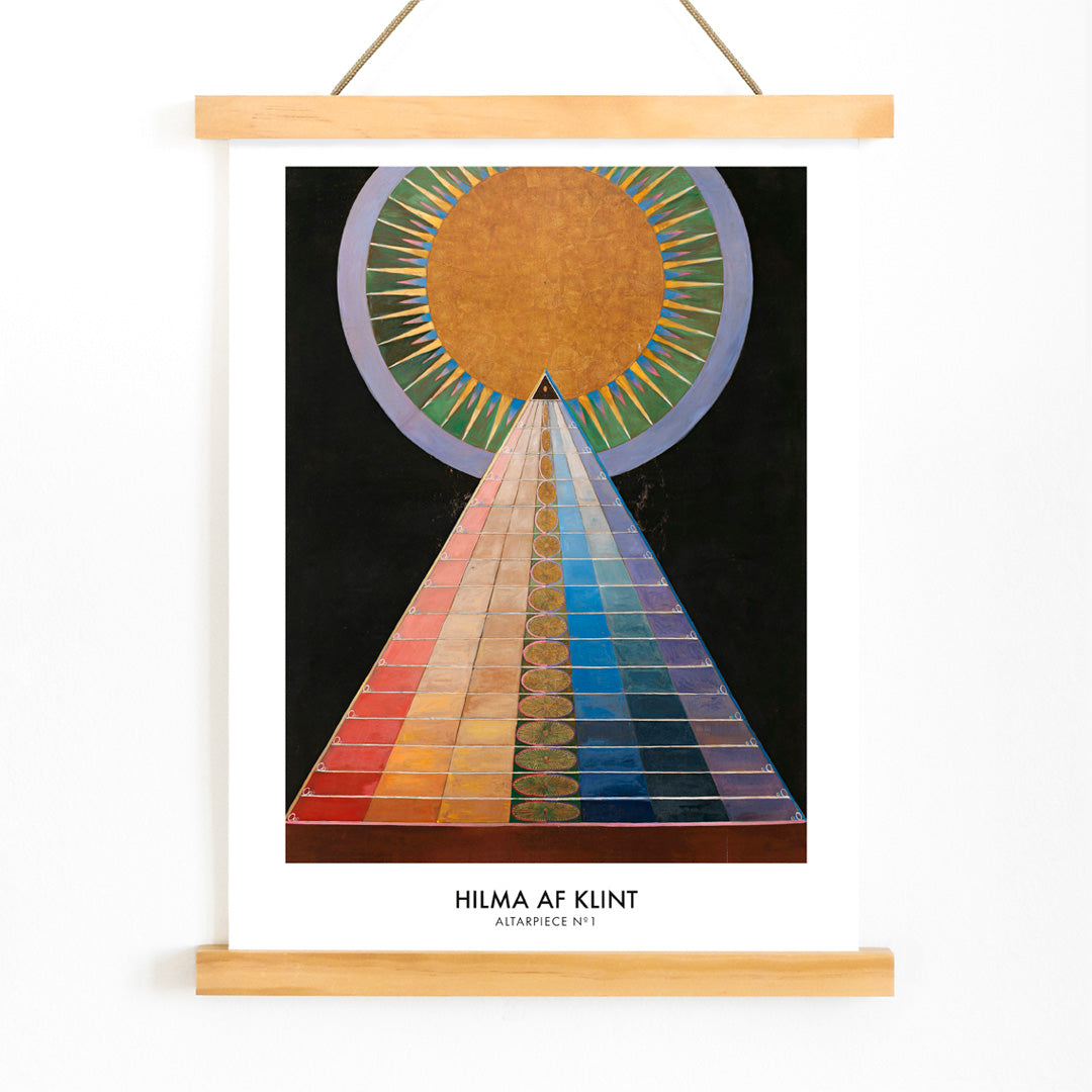 Poster | Altarpiece No. 1 Group X by Hilma AF Klint 1915 | MORYARTY