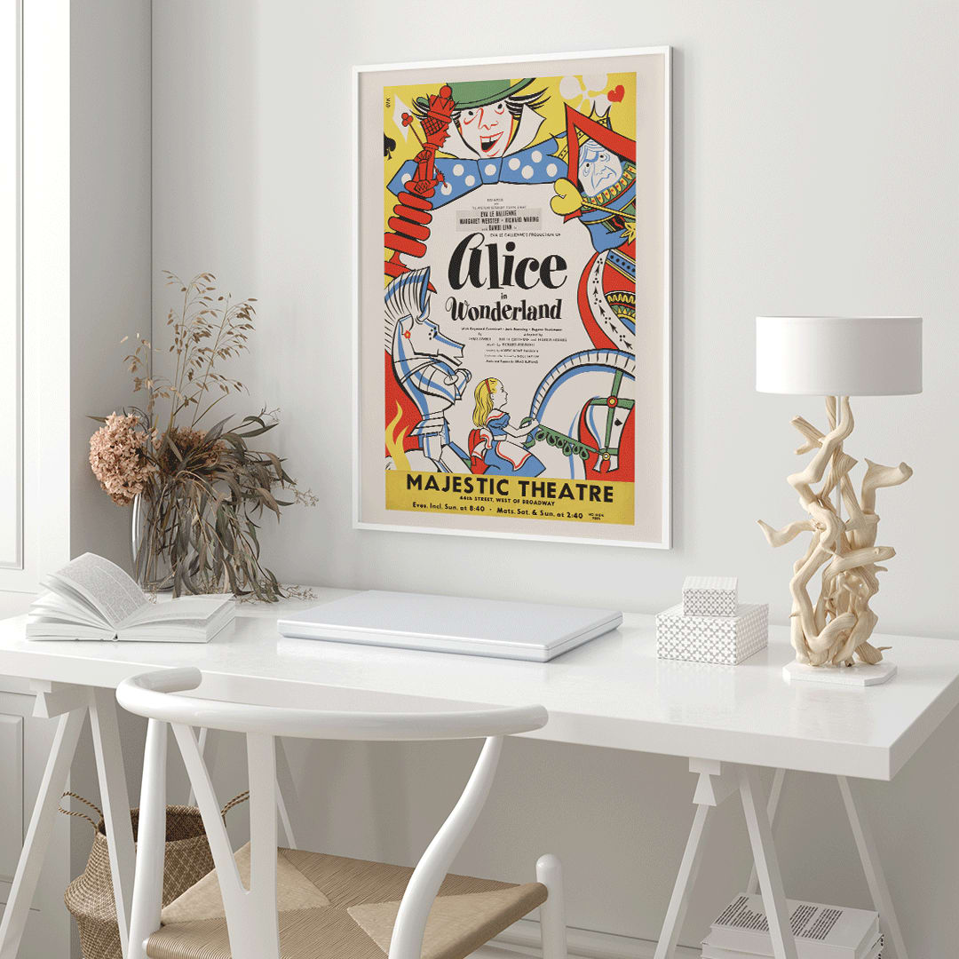 Poster | Alice in Wonderland Theater Art | MORYARTY