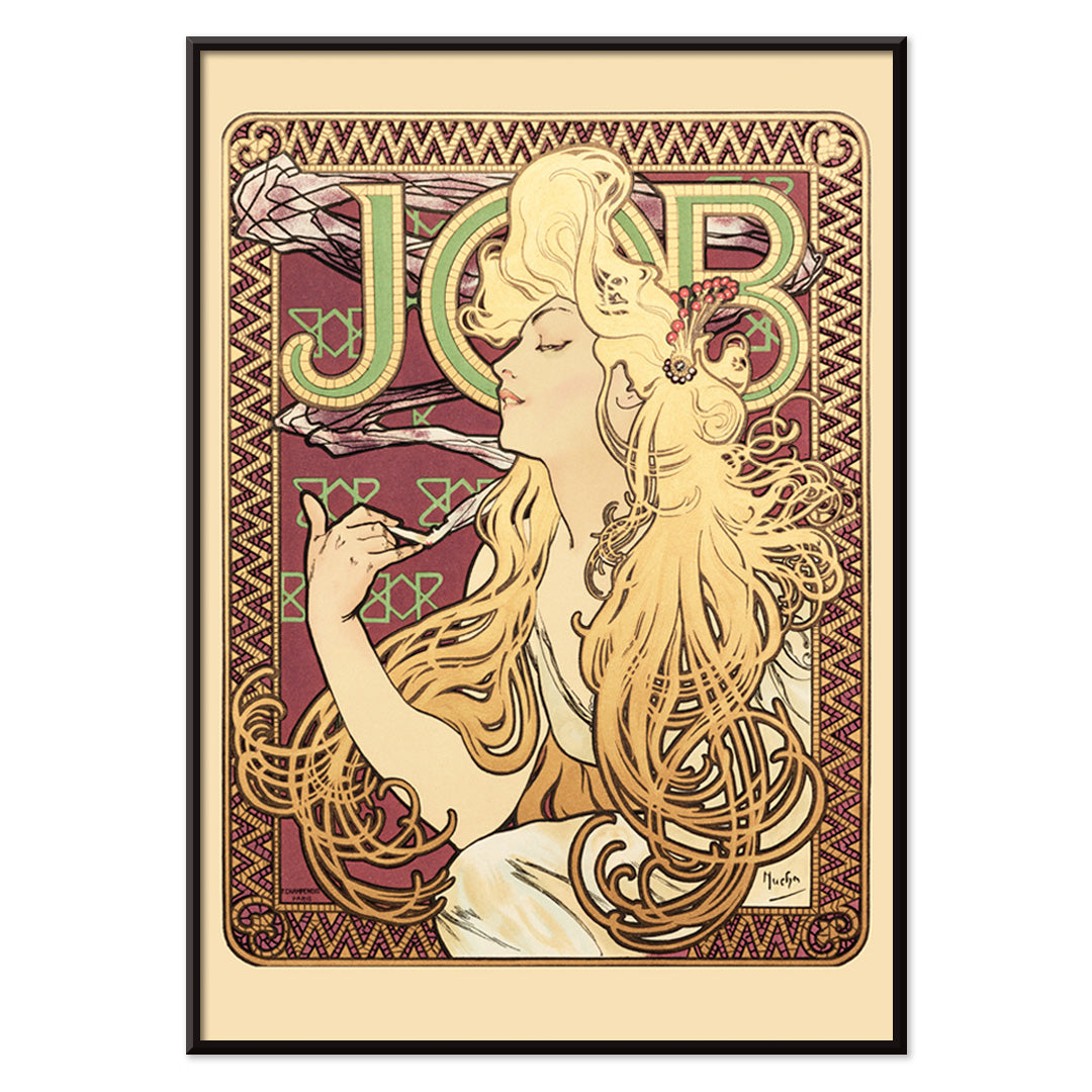 Poster | Job by Alphonse Mucha 1896 | MORYARTY