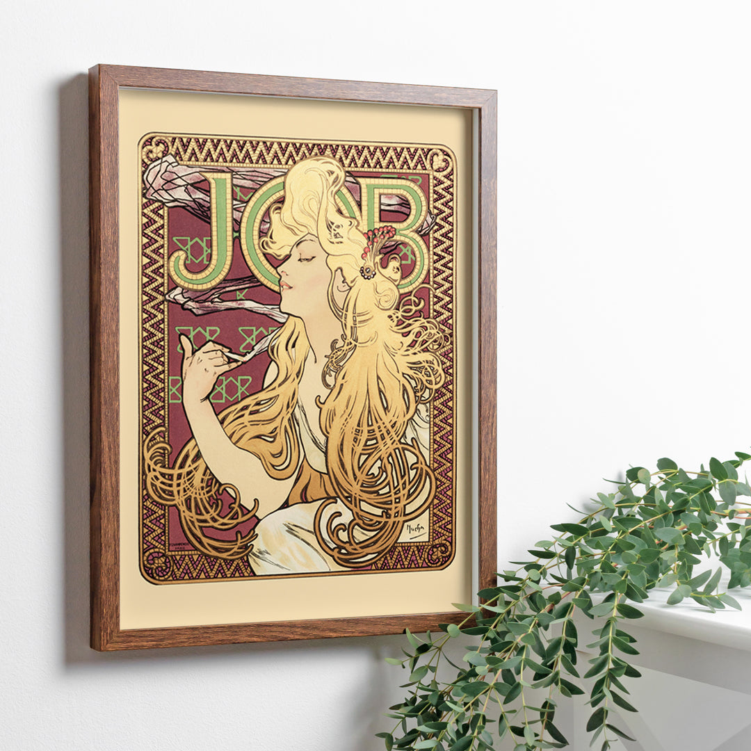 Poster | Job by Alphonse Mucha 1896 | MORYARTY