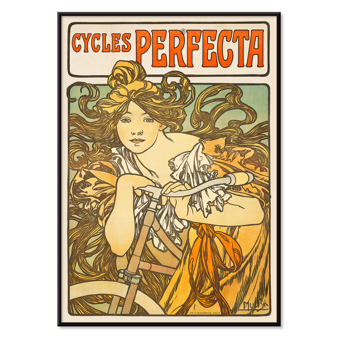 Poster | Cycles Perfecta by Alphonse Mucha 1897 | MORYARTY