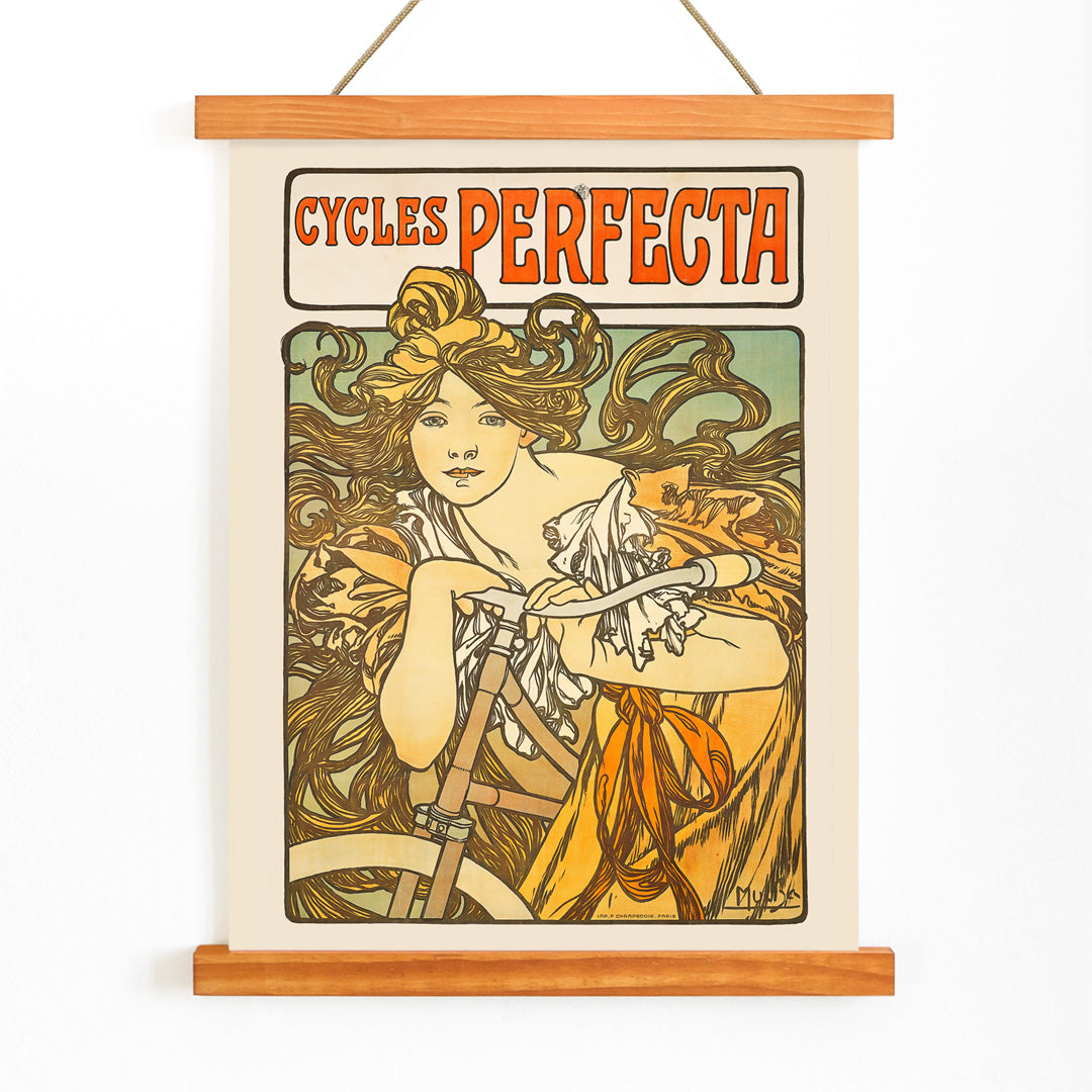 Poster | Cycles Perfecta by Alphonse Mucha 1897 | MORYARTY