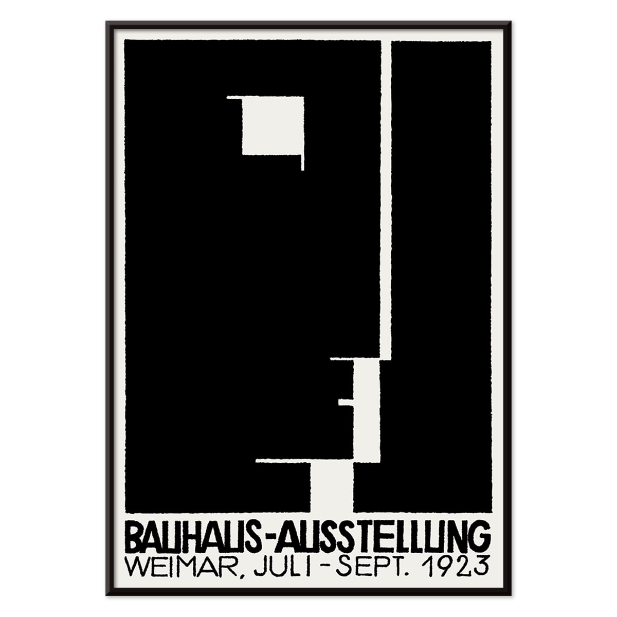 Poster | Bauhaus Ausstellung Abstract Art Masterpiece | MORYARTY