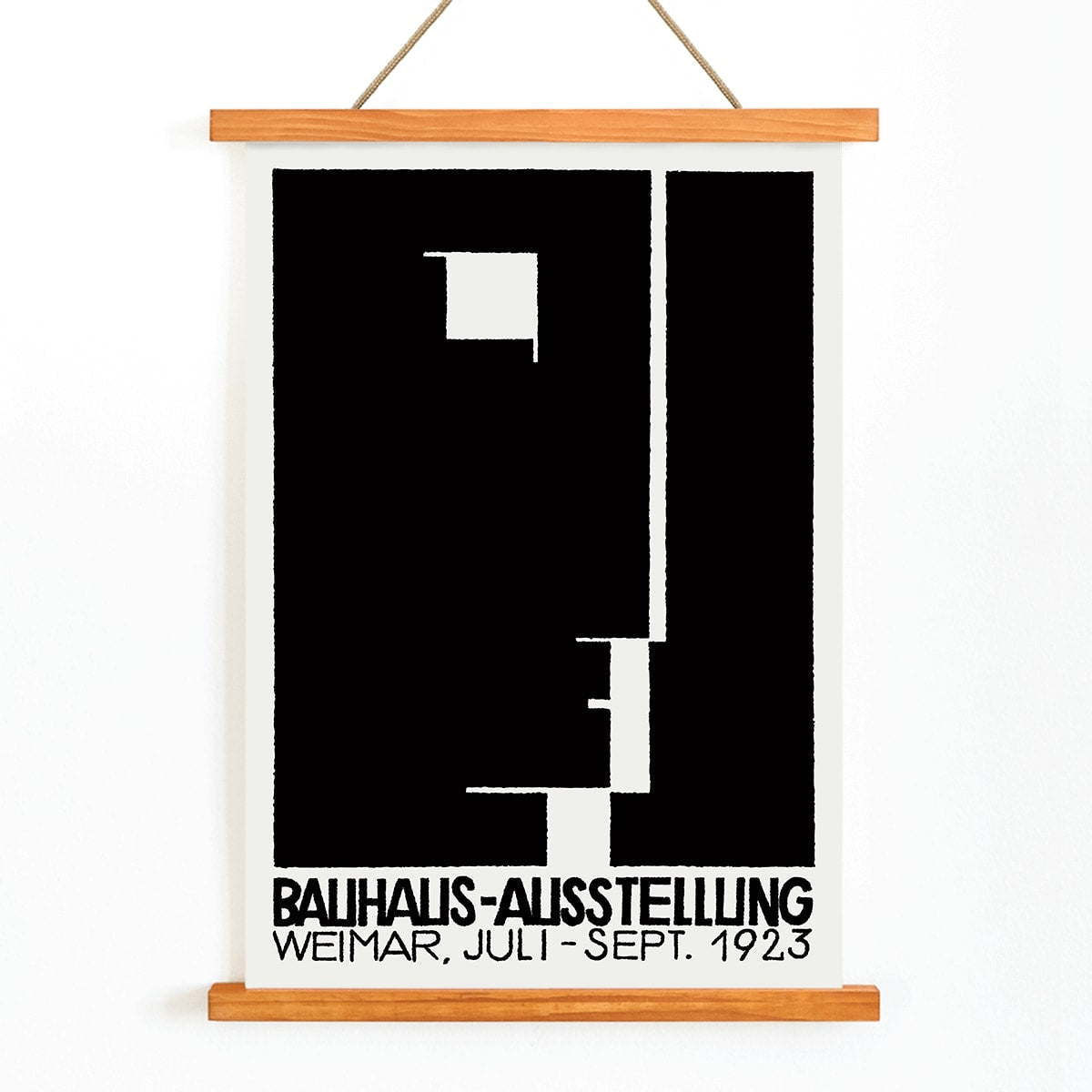 Poster | Bauhaus Ausstellung Abstract Art Masterpiece | MORYARTY