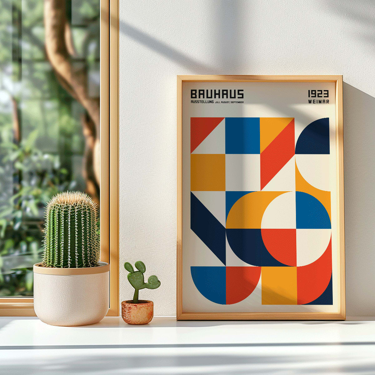 Poster | Bauhaus Poster 19 Geometric Design | MORYARTY