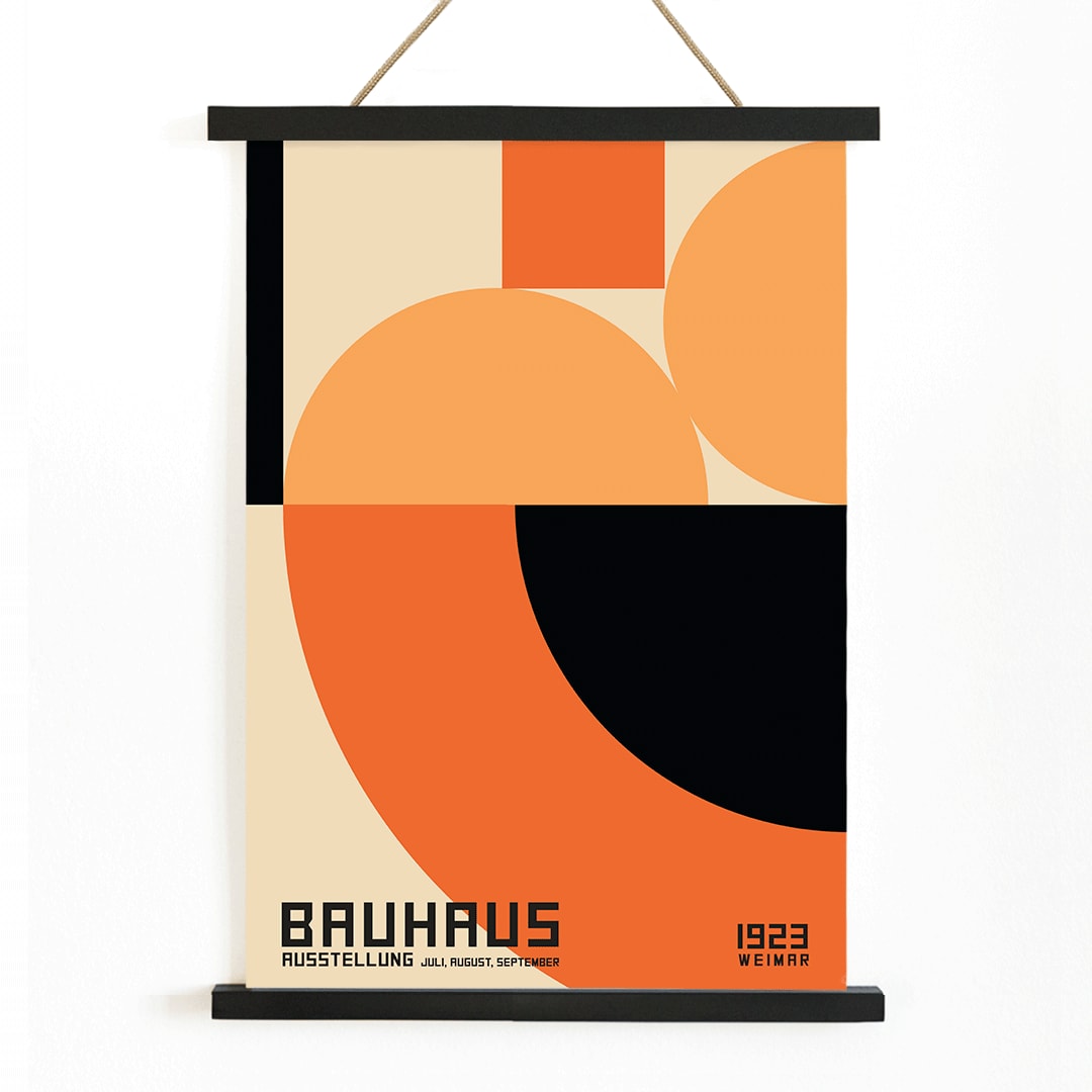 Poster | Bauhaus Poster 4 Geometric Art Print | MORYARTY