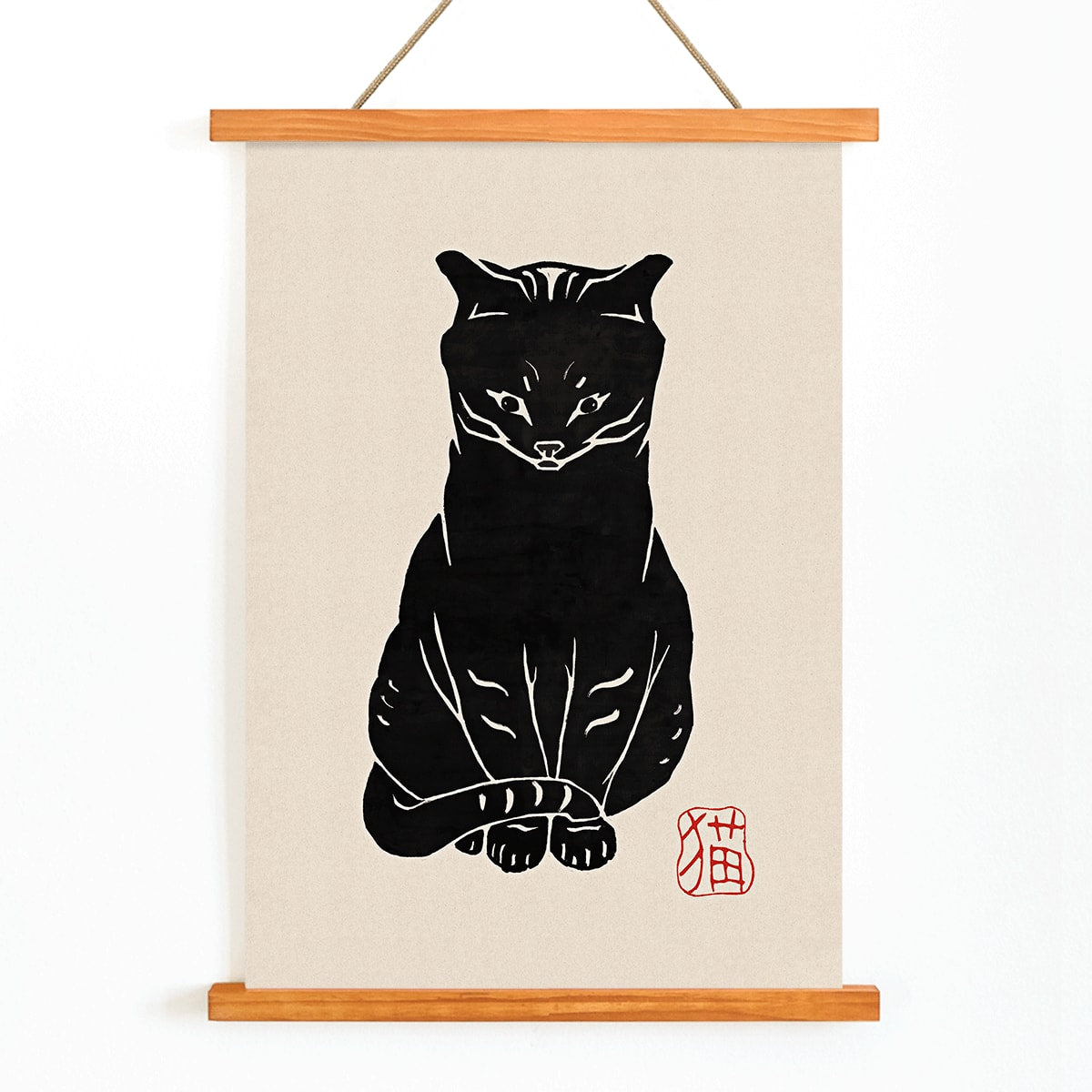 Poster | Black Cat 2 Artwork Print | MORYARTY