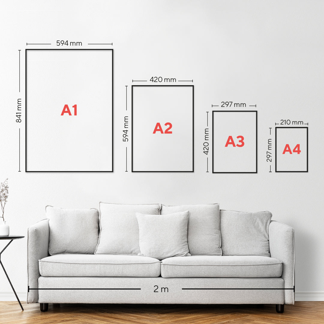 Poster | Map of the Moon by Rand McNally | MORYARTY