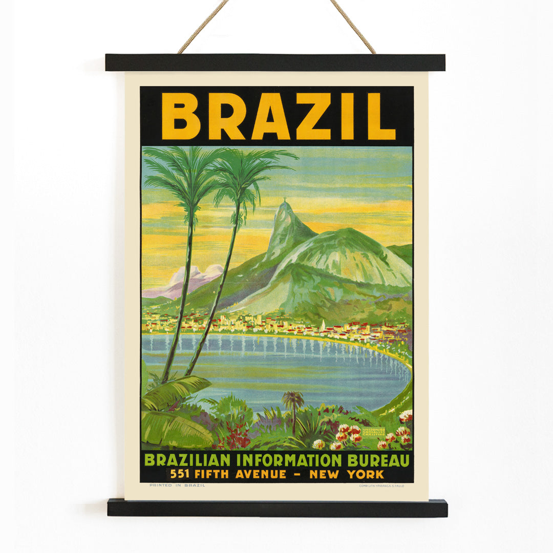 Poster | Brazil 1 by Waldomiro Goncalves Christino | MORYARTY