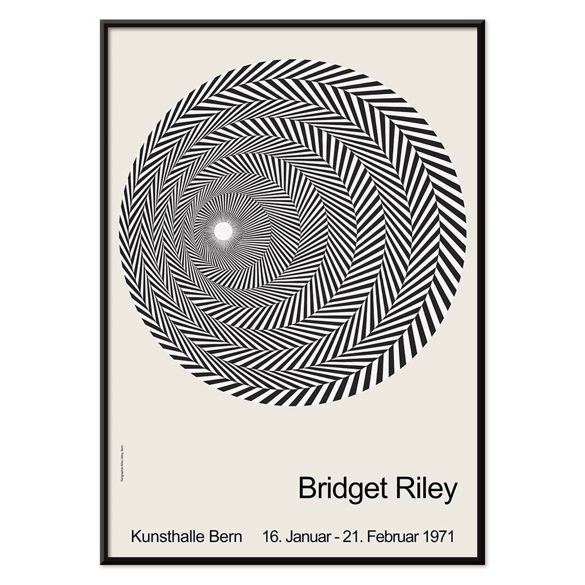 Poster | Hypnotic Artwork Riley Blaze Bridget Riley (1971) | MORYARTY