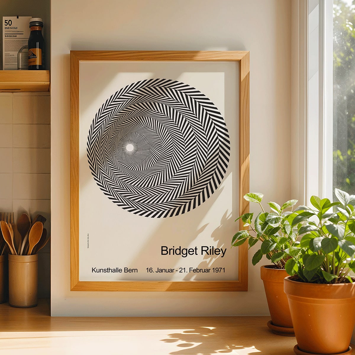 Poster | Hypnotic Artwork Riley Blaze Bridget Riley (1971