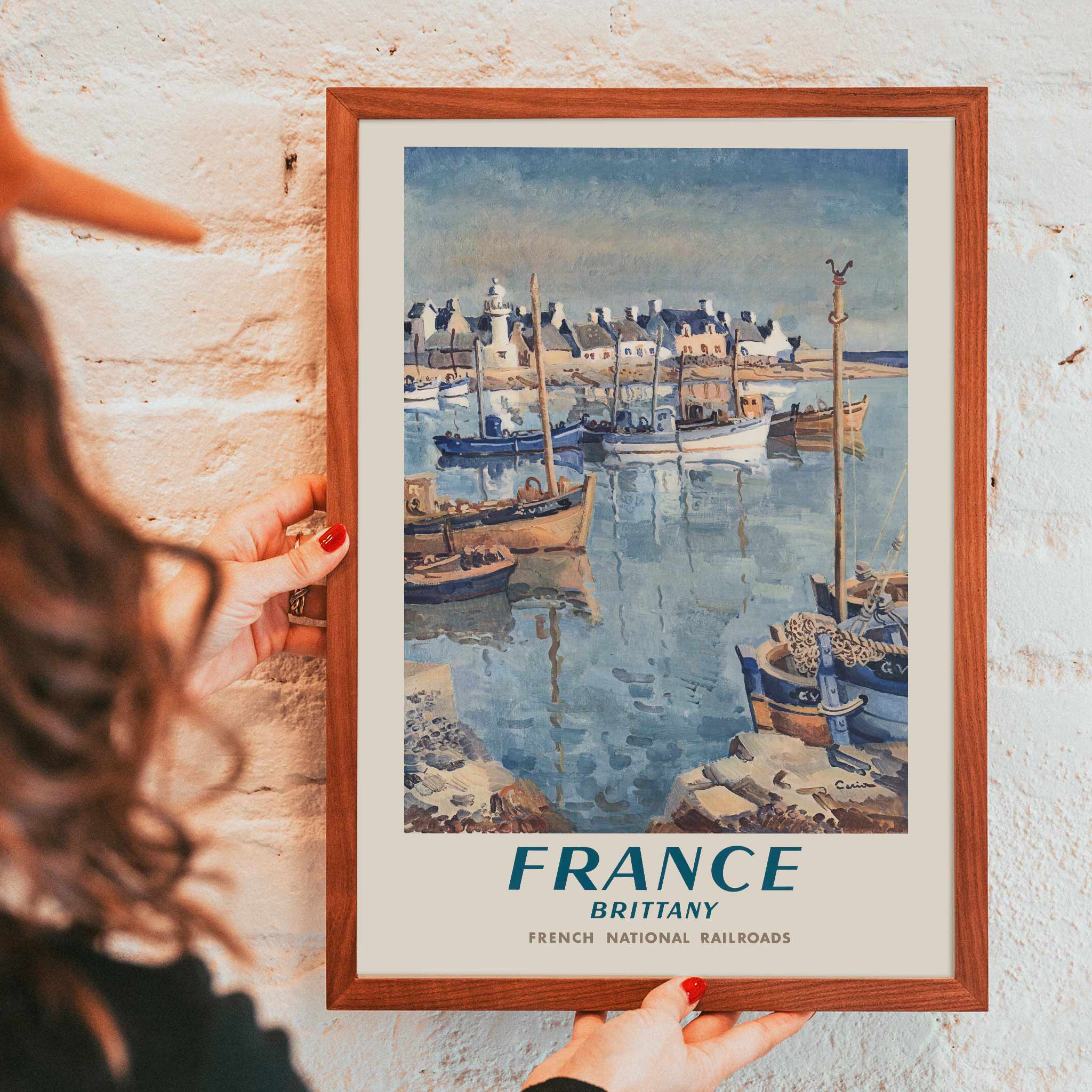 Poster | France Brittany Railway by Edmond Ceria | MORYARTY
