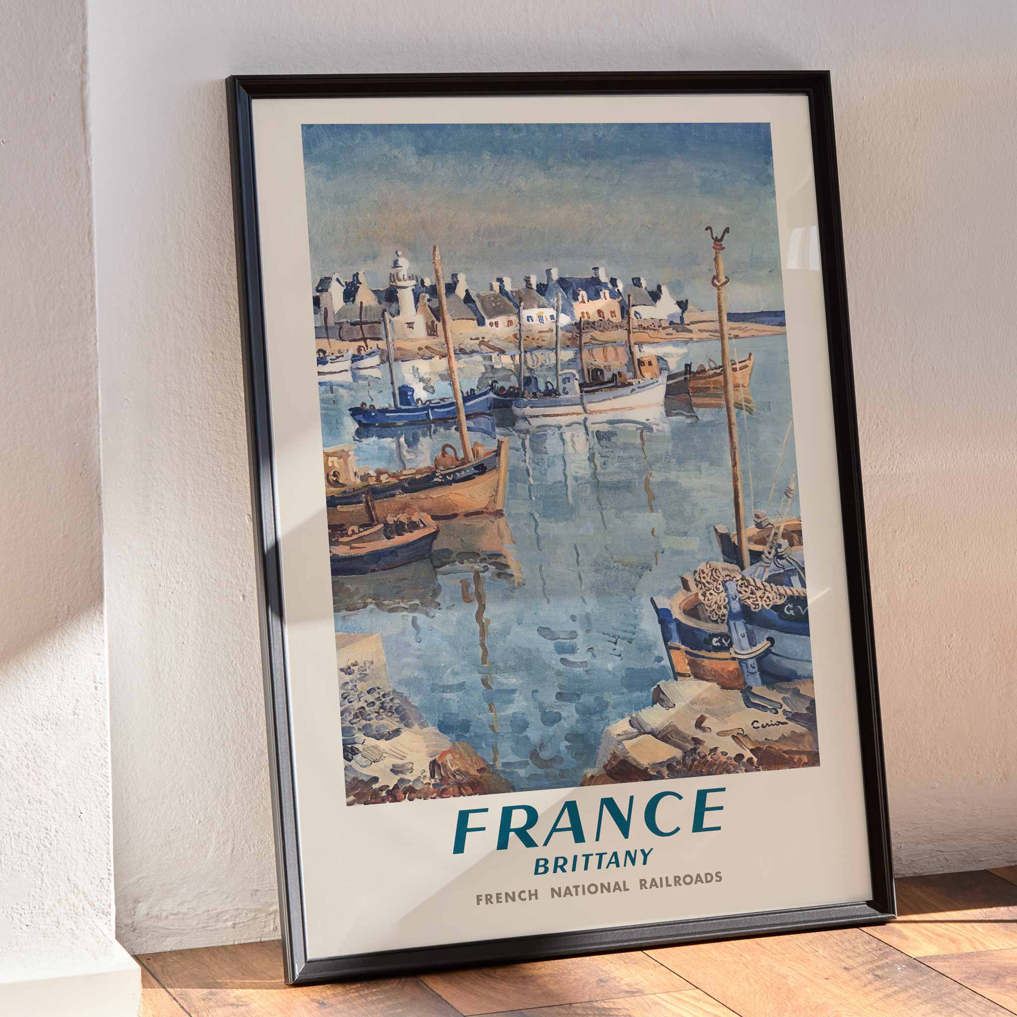 Poster | France Brittany Railway by Edmond Ceria | MORYARTY