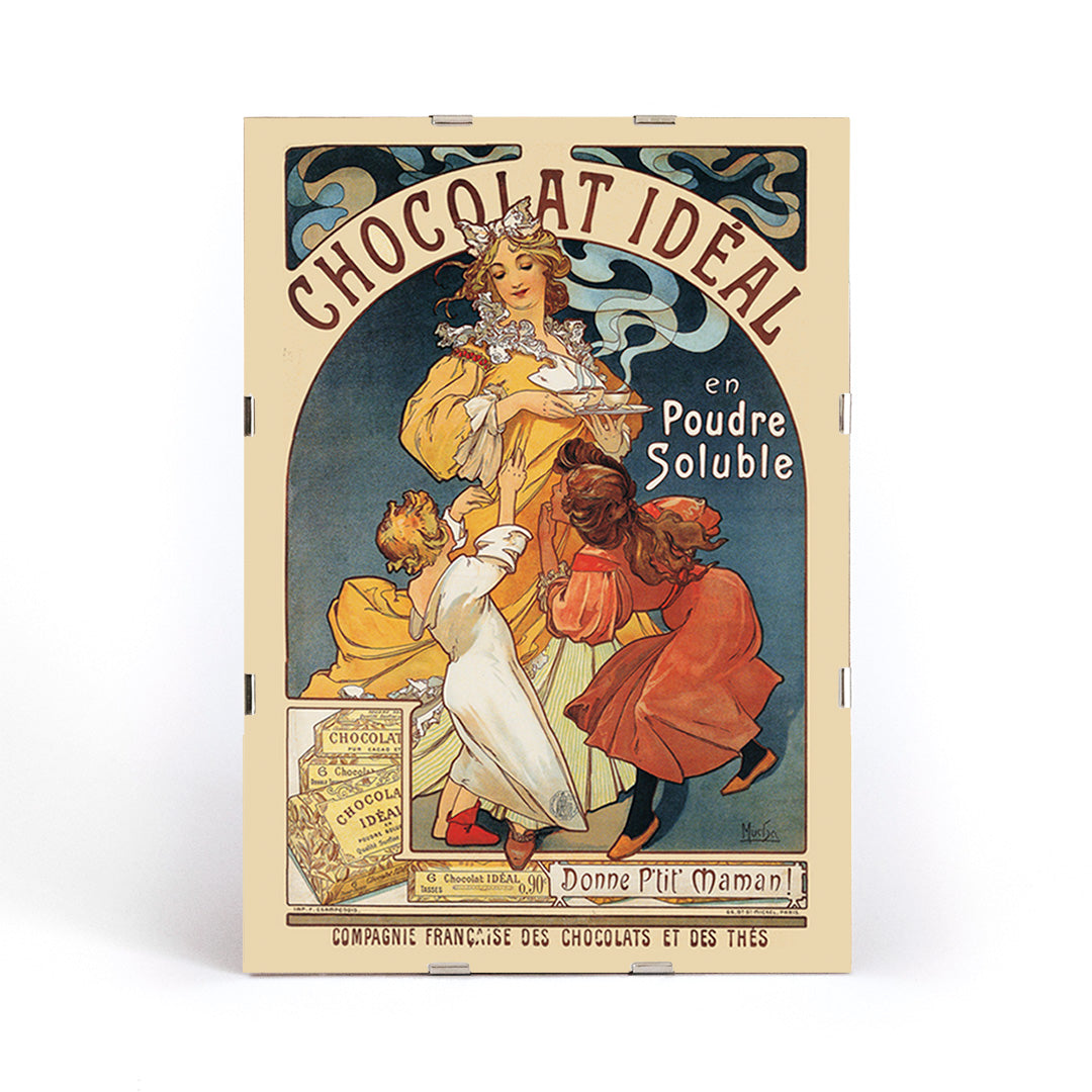 Poster | Chocolat Idéal by Alphonse Mucha 1897 | MORYARTY