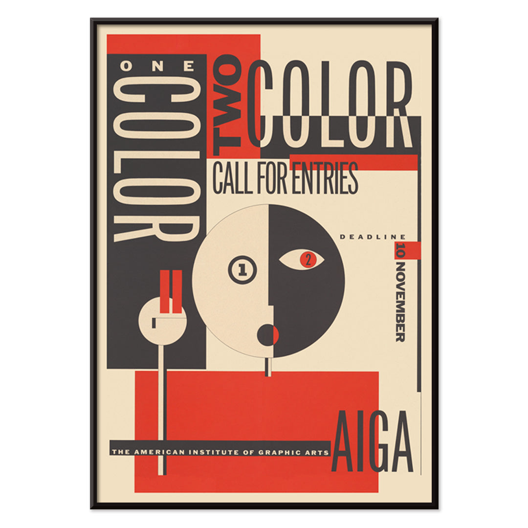 , with black aluminium frame on white background