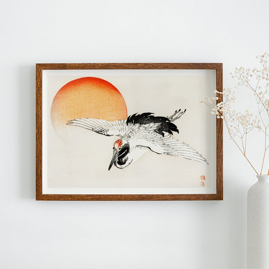 , framed and displayed in home decor