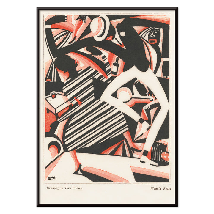 , with black aluminium frame on white background