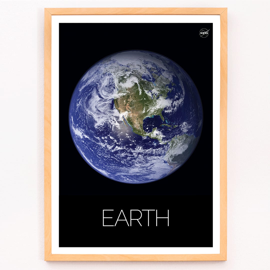 Poster | Earth from Space 1 by NASA | MORYARTY
