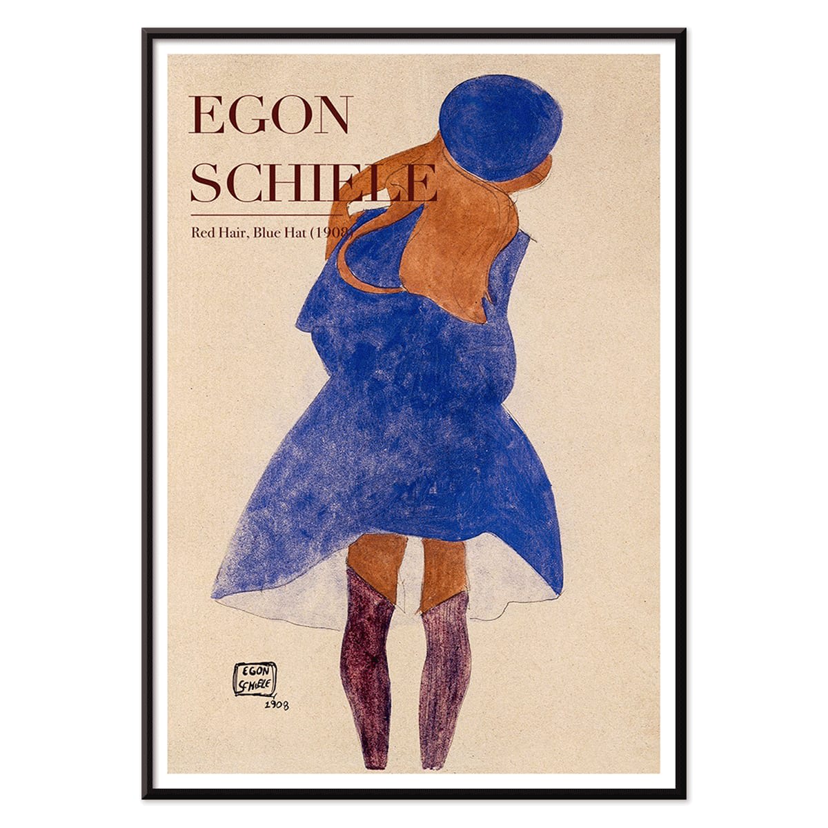 Posters | Egon Schiele Figure Studies | MORYARTY