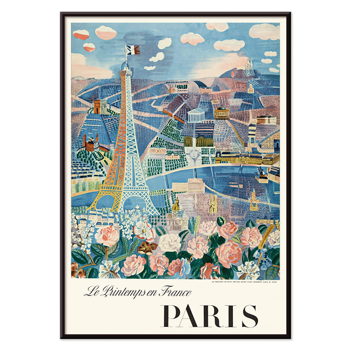 Poster | Eiffel Tower Spring by Raoul Dufy | MORYARTY