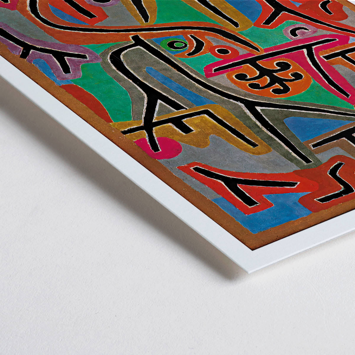 Poster | Abstract Art Park Near Lu Paul Klee (1938) | MORYARTY