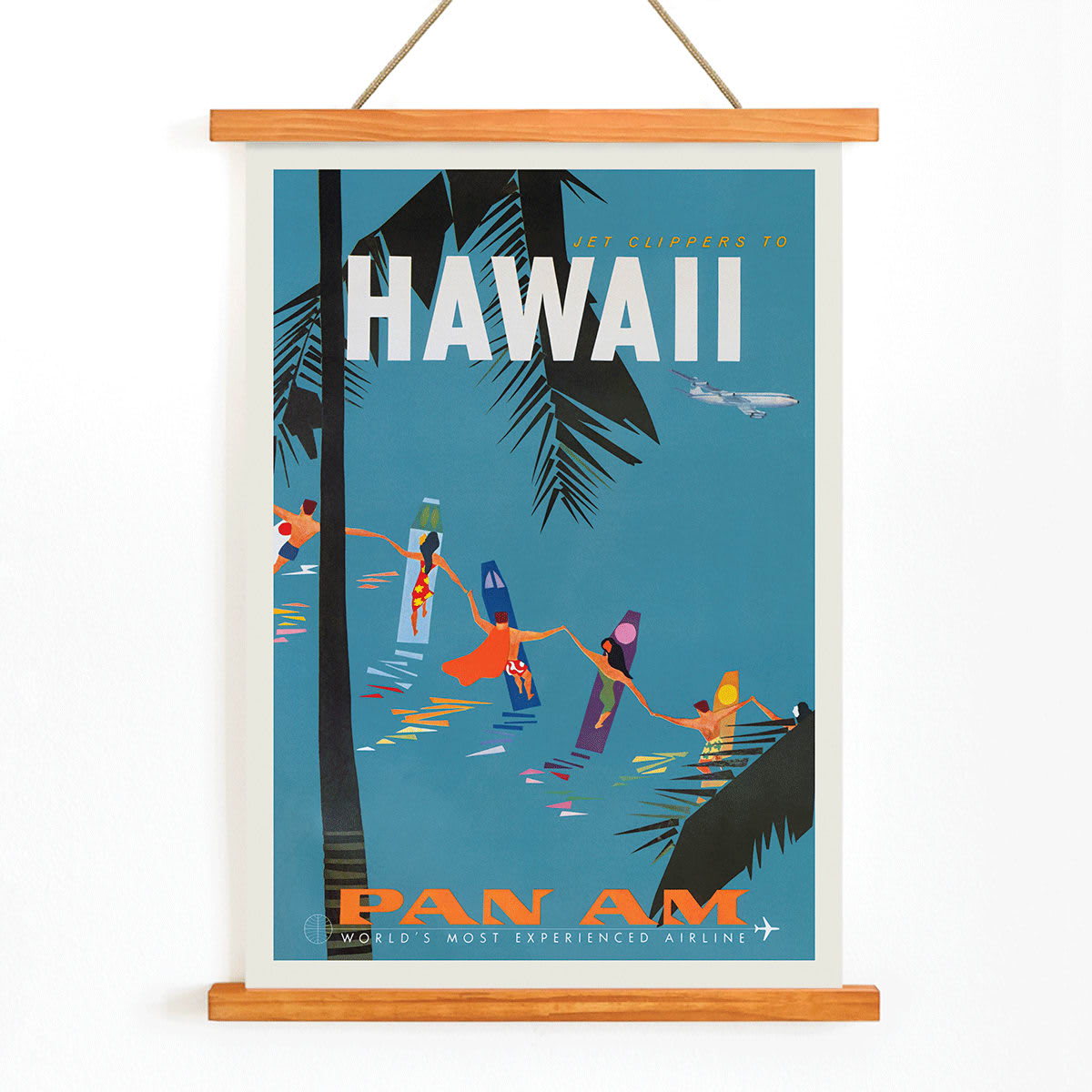 Poster | Jet Clipper to Hawaii Pan Am | MORYARTY