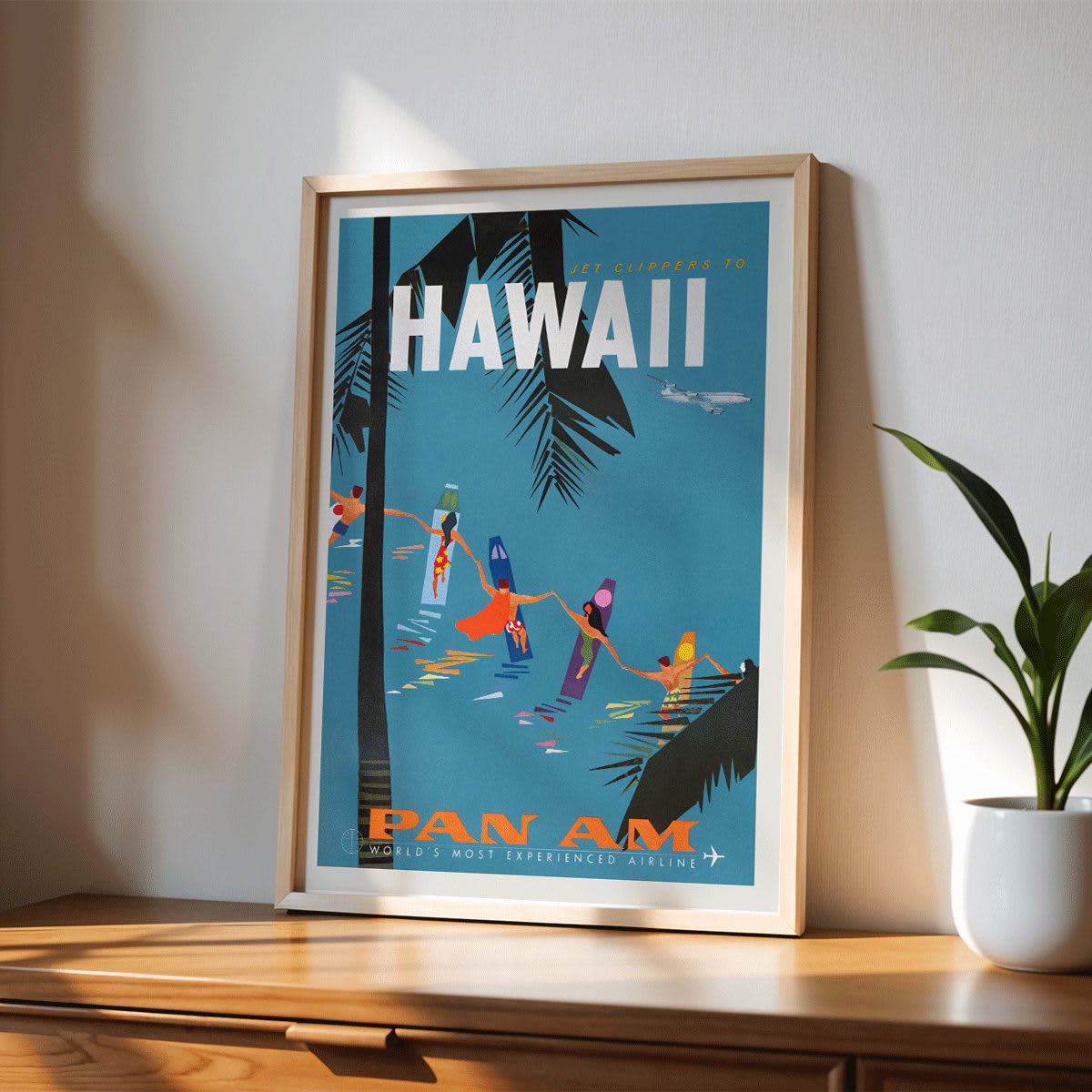 Poster | Jet Clipper to Hawaii Pan Am | MORYARTY
