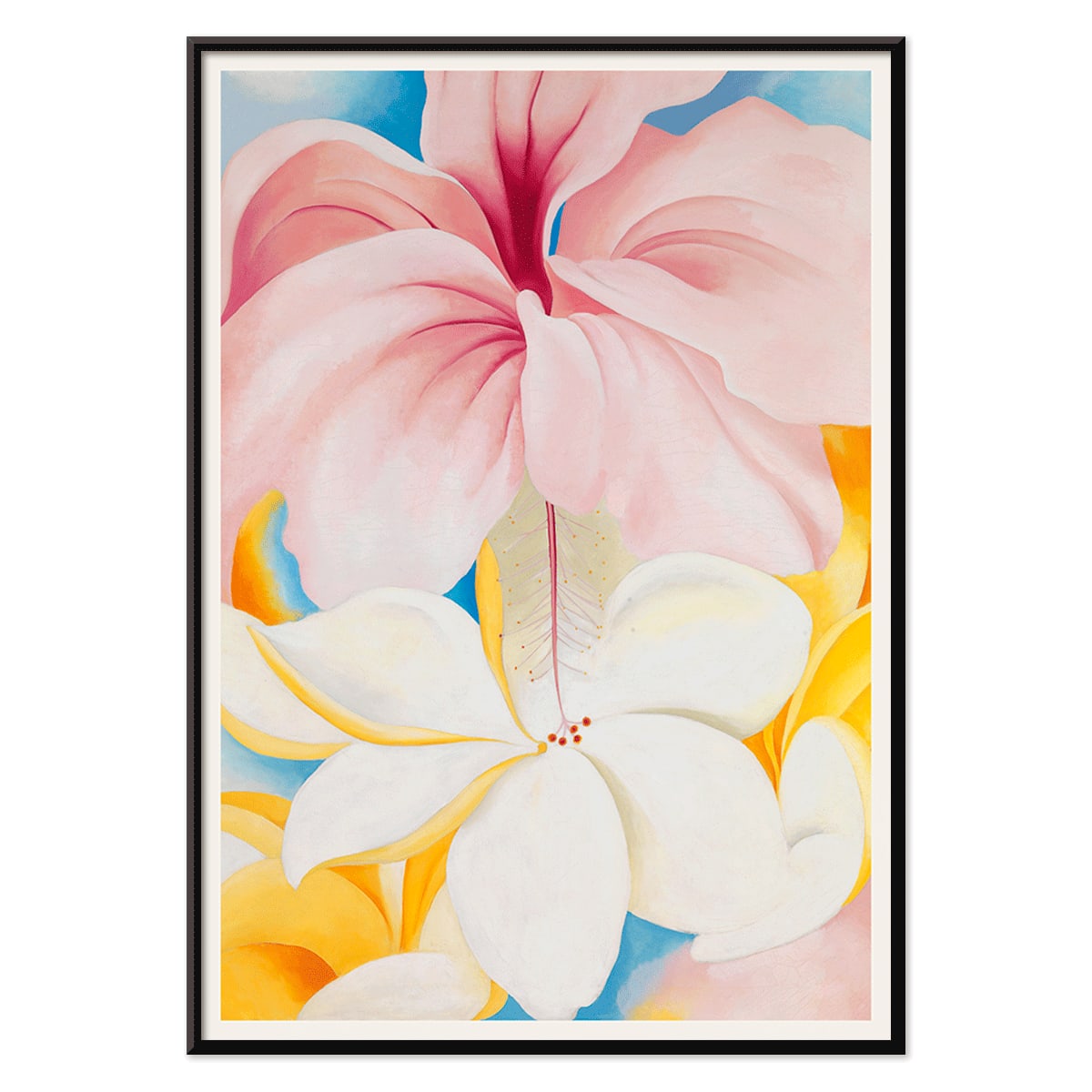Poster | Hibiscus by Georgia O'Keeffe | MORYARTY