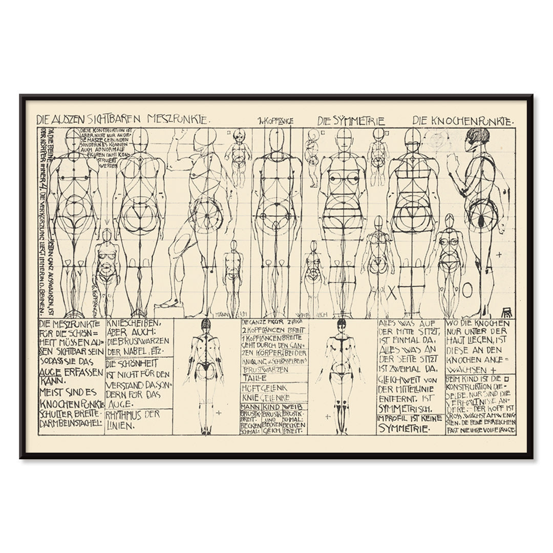 , with black aluminium frame on white background