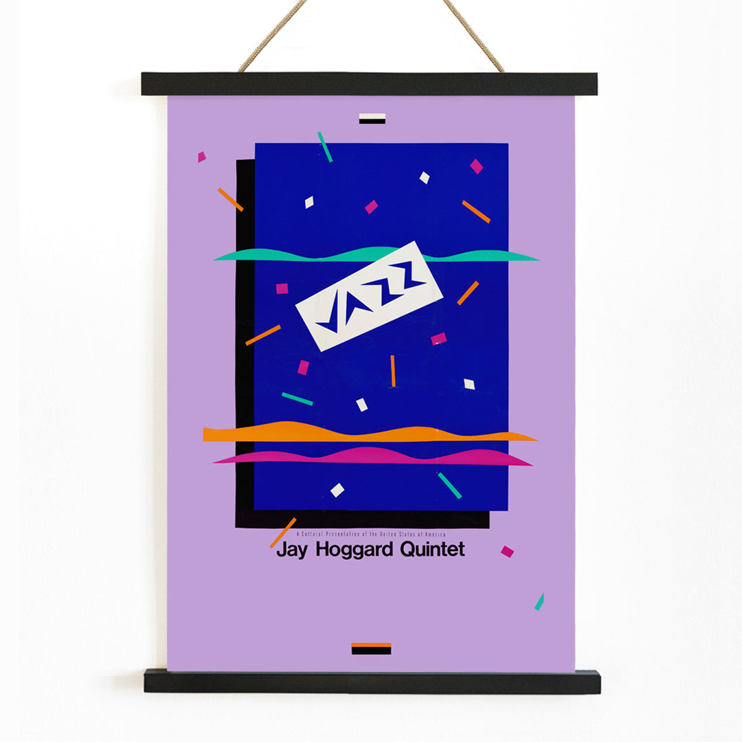 , with wooden magnetic frame on white background