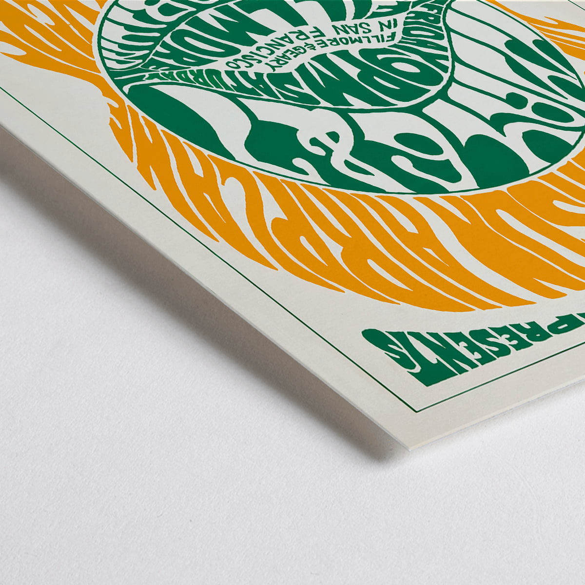 Poster | The Jefferson Airplane by Wes Wilson | MORYARTY