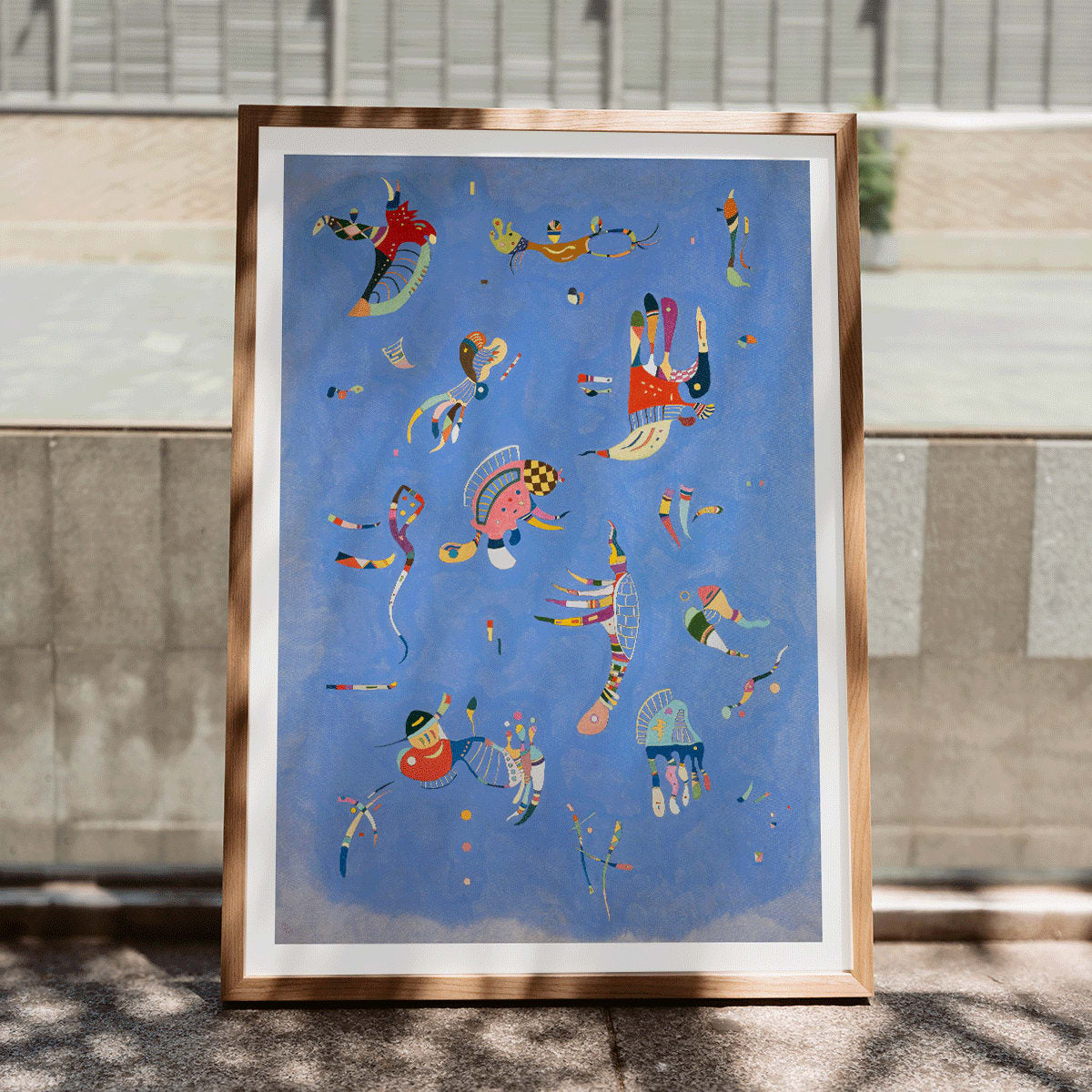 Poster | Abstract Artwork Bleu de Ciel by Wassily Kandinsky | MORYARTY