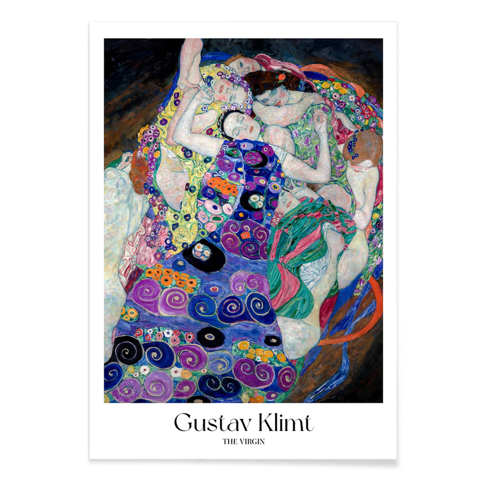 Poster | The Virgin by Gustav Klimt 1913 | MORYARTY