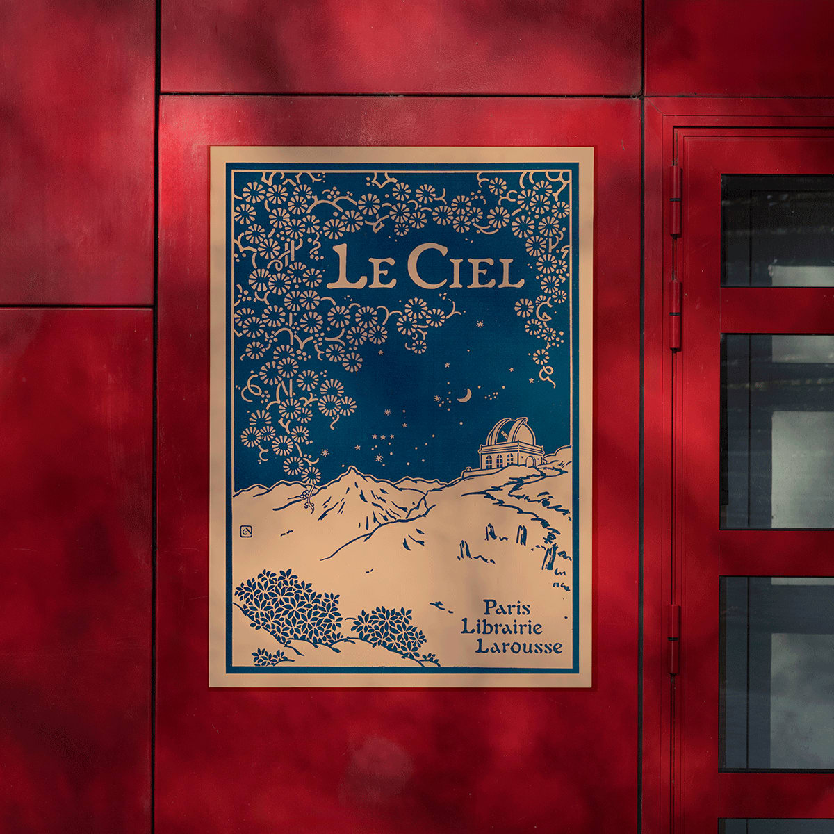 Poster | Art Nouveau Stars Le Ciel by Alphonse Berget | MORYARTY