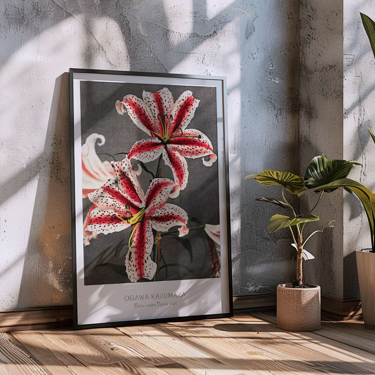Poster | Lily Flowers by Kazumasa Ogawa | MORYARTY