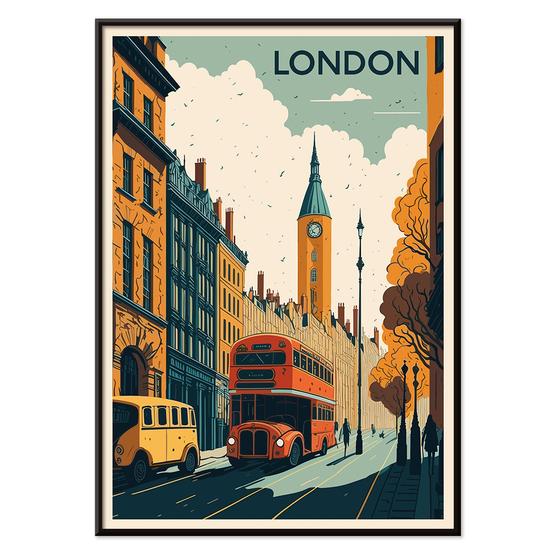 , with black aluminium frame on white background