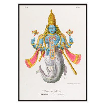 , with black aluminium frame on white background