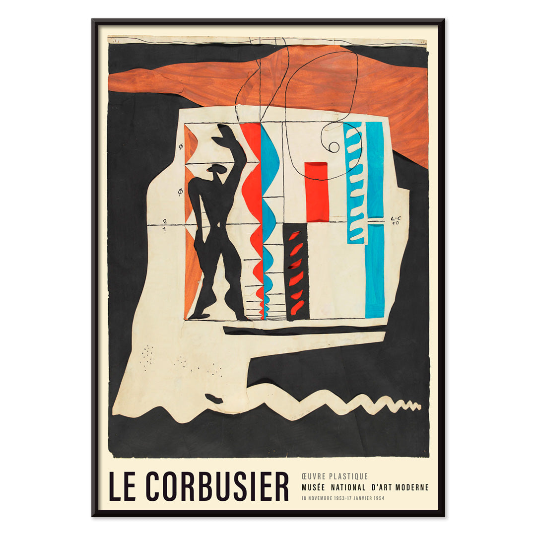 Poster | Le Modulor by Le Corbusier 1950 | MORYARTY