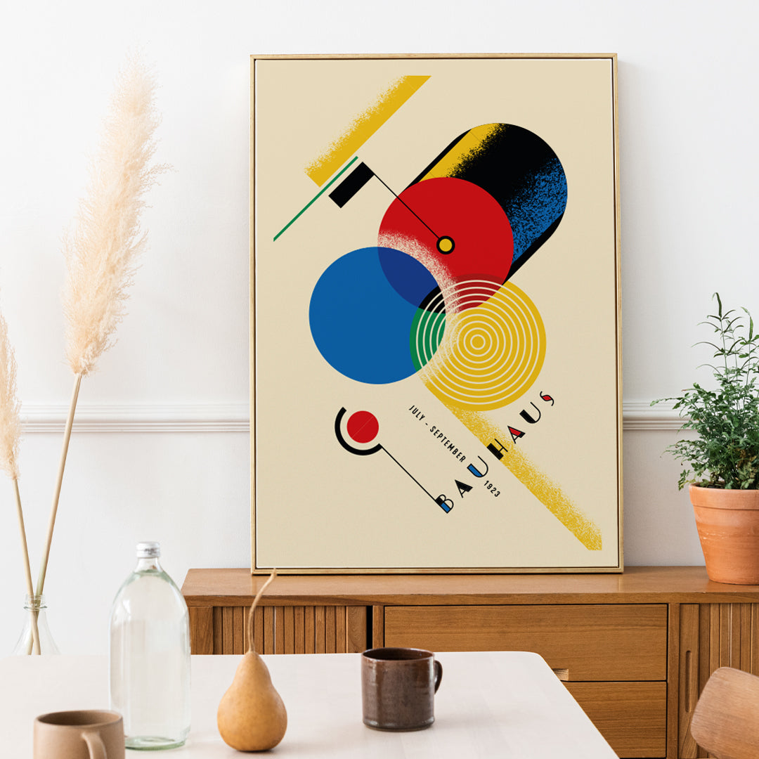 , framed and displayed in home decor