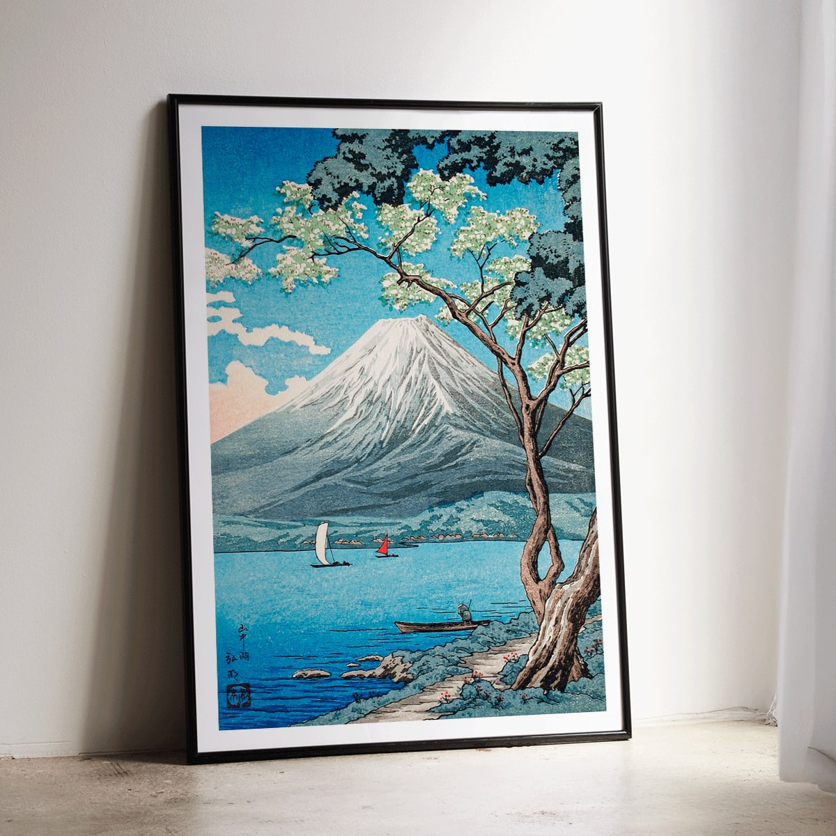 Poster | Mount Fuji from Lake Yamanaka Hiroaki Takahashi 1945